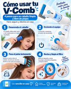 V-Comb Eléctrico Antipiojos